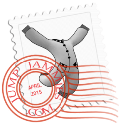 JumpJammies Logo Stamp